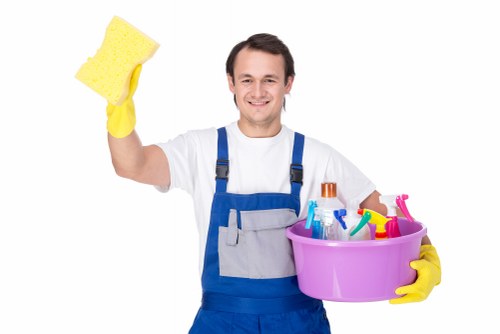 Customer raising a service concern about carpet cleaning results