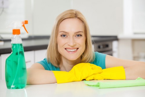 Chase Cross Carpet Cleaners service team presenting professional carpet care